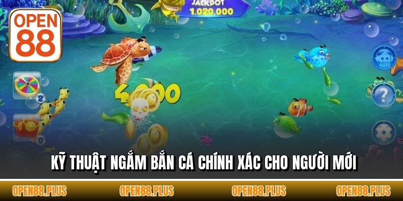 Kỹ thuật ngắm bắn cá chính xác cho người mới