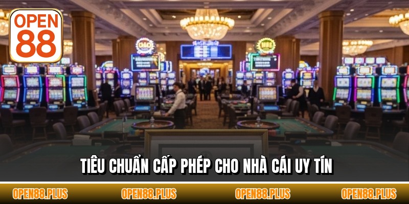 Tiêu chuẩn cấp phép cho nhà cái uy tín