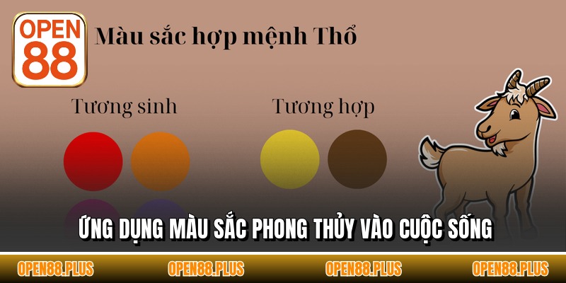 Ứng dụng màu sắc phong thủy vào cuộc sống